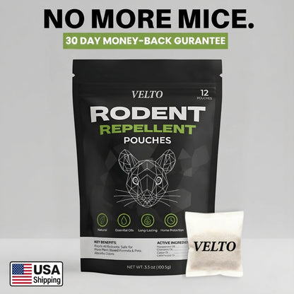 Natural Rodent Repellent Pouches