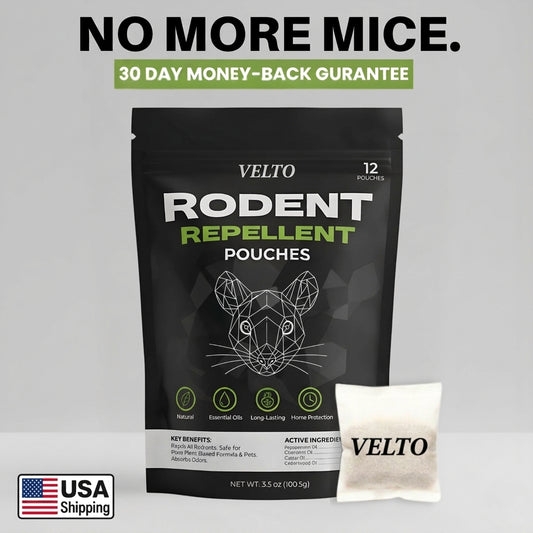 Natural Rodent Repellent Pouches